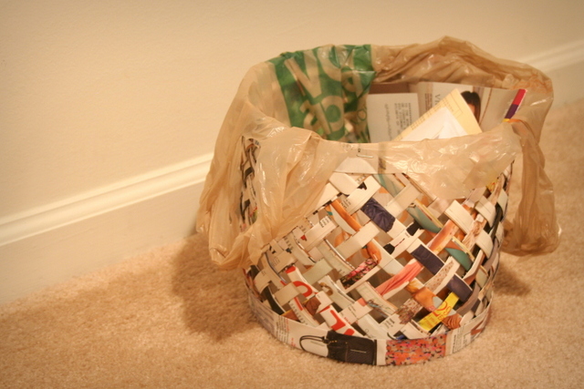 DIY Bag making by recycling old magazines, best out of waste, Easy  Tutorial