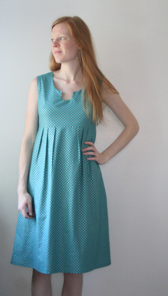 Teal Washi Dress | La Casa de Crafts