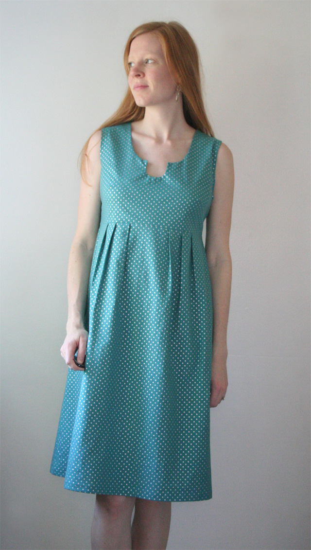 Teal Washi Dress | La Casa de Crafts